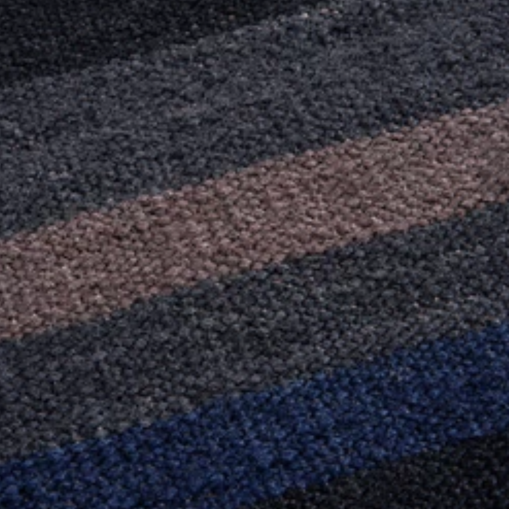Cobalt kilim rug