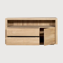 Oak Shadow chest of drawers