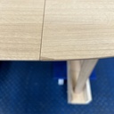 Bok round extendable dining table