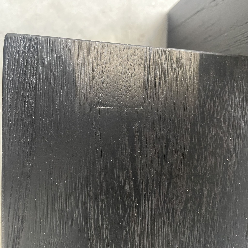 Teak Abstract side table