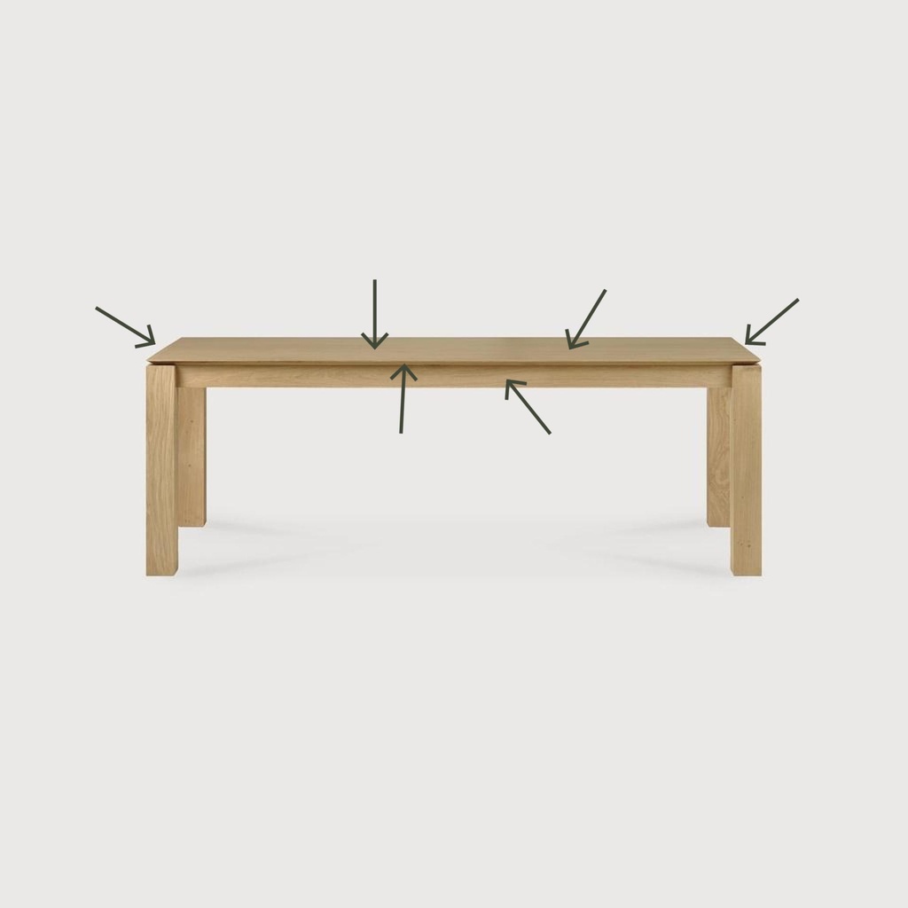Slice dining table