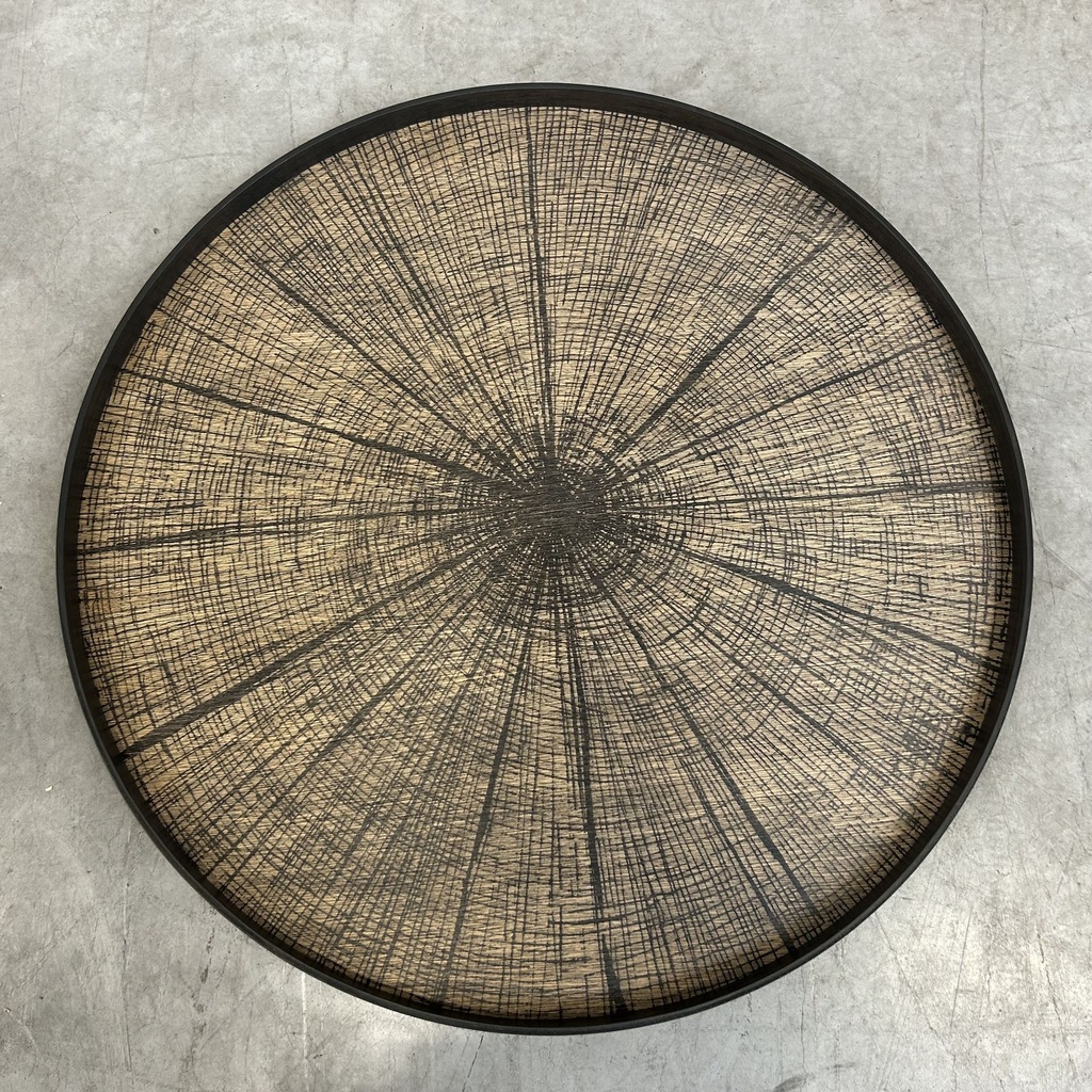 Slice wooden tray