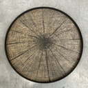 Slice wooden tray