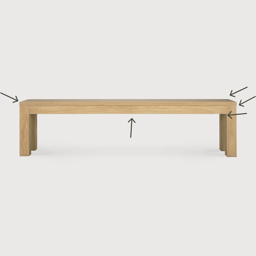 Straight bench
