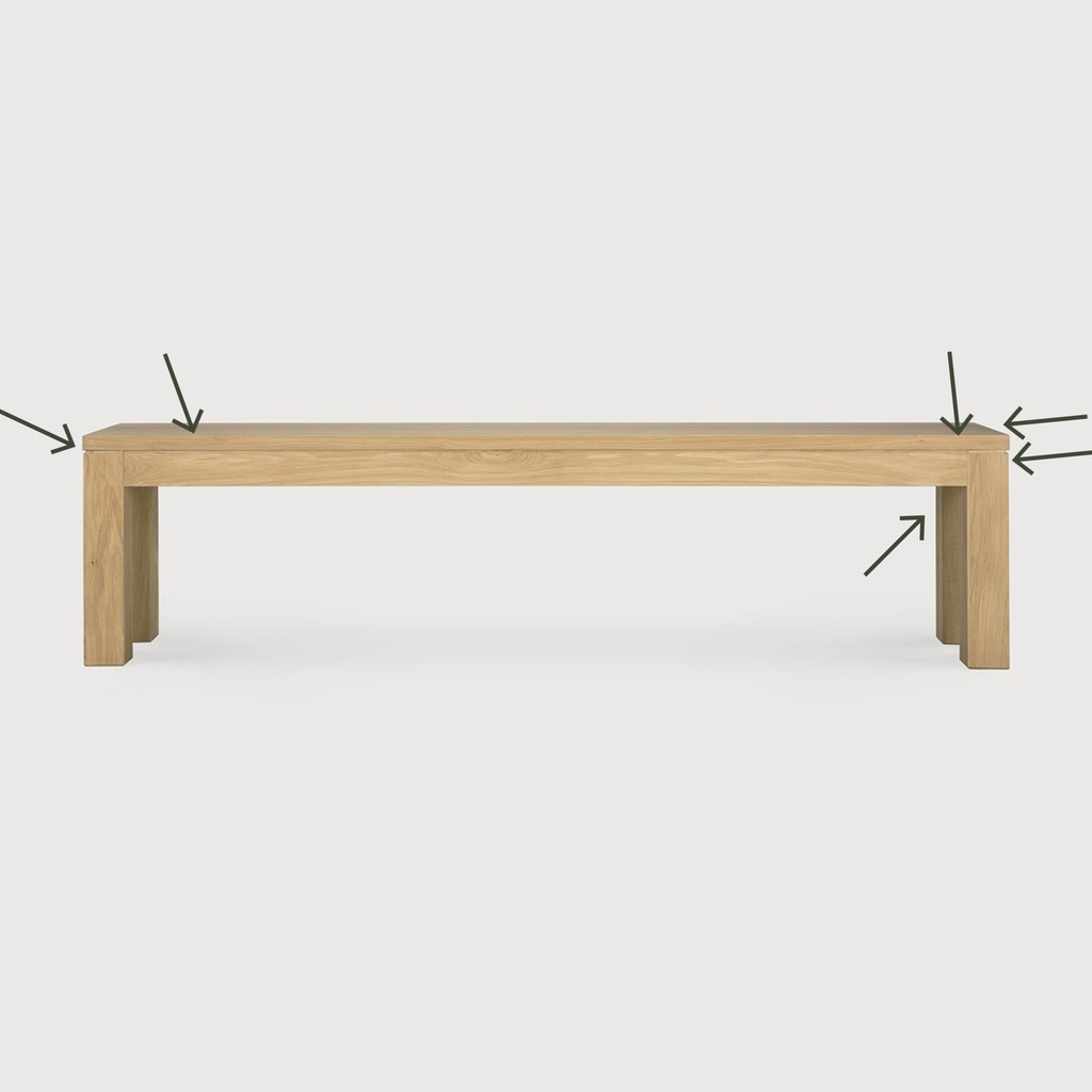 Straight bench