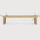 Straight bench