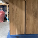 Double extendable dining table