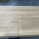 Double extendable dining table