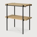 Oak Rise Side table - wireless charging