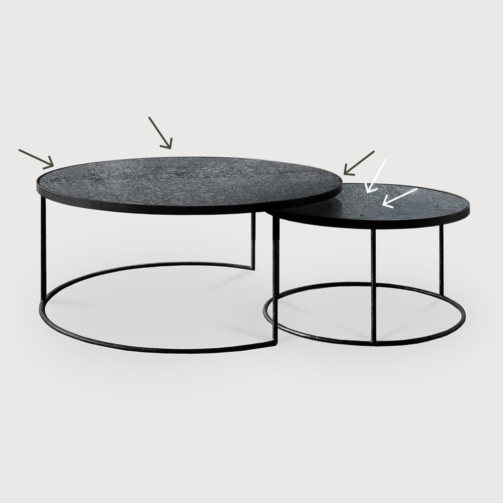 Nesting coffee table set