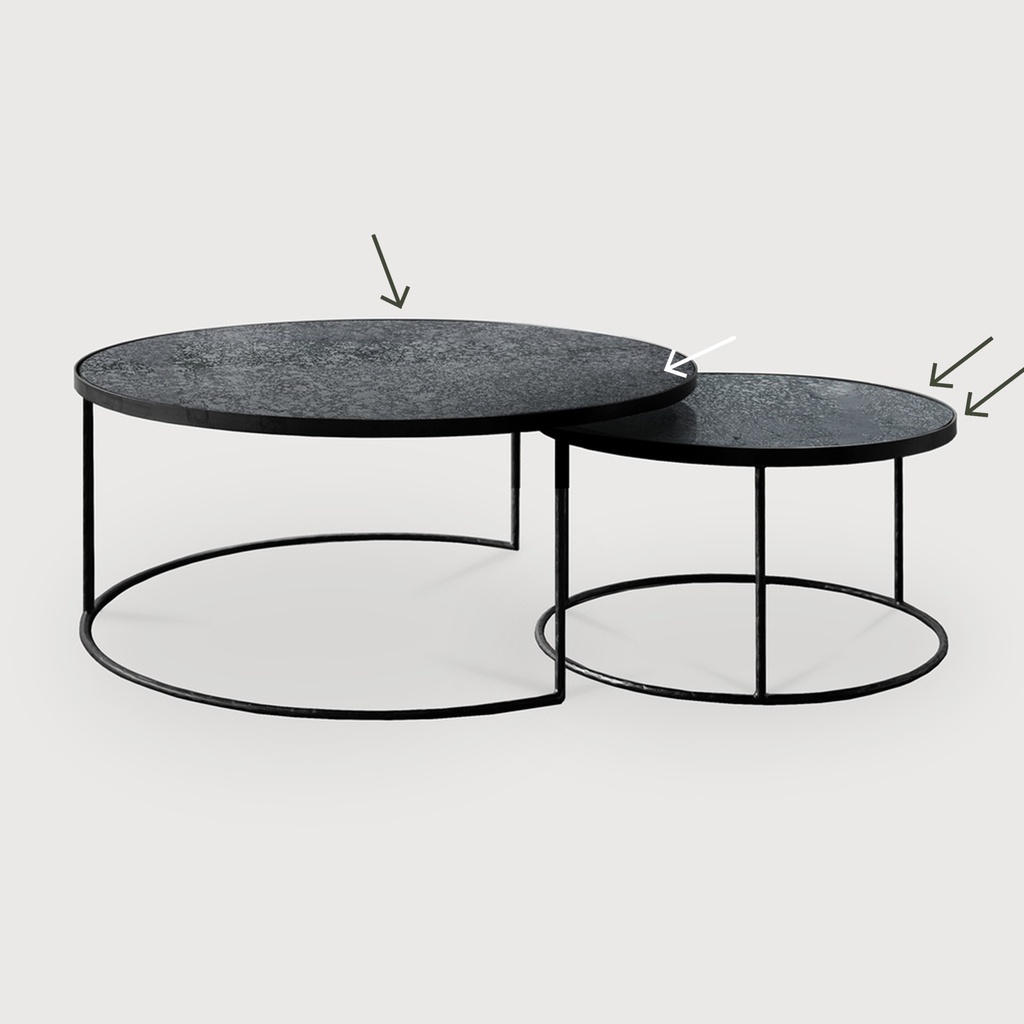 Nesting coffee table set