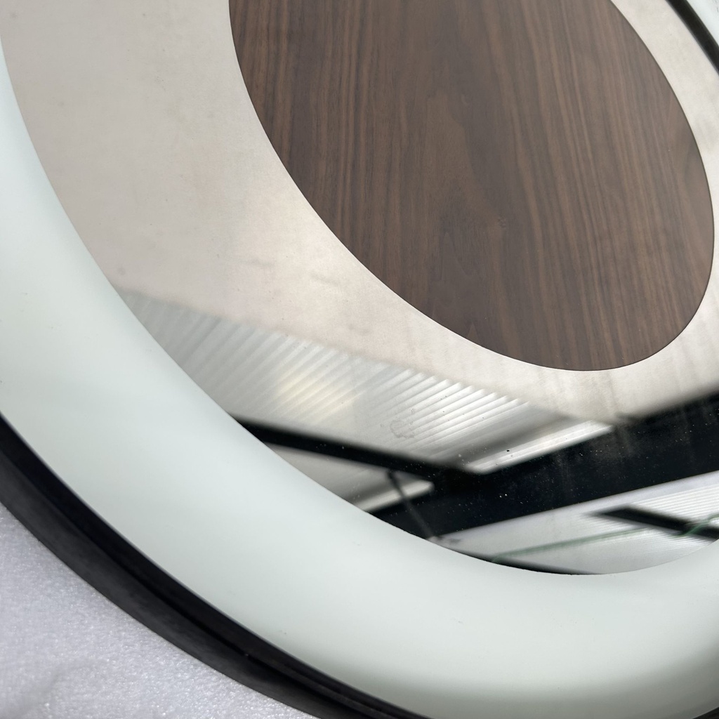 White Bullseye mirror tray