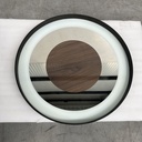 White Bullseye mirror tray