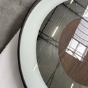 White Bullseye mirror tray