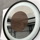 White Bullseye mirror tray