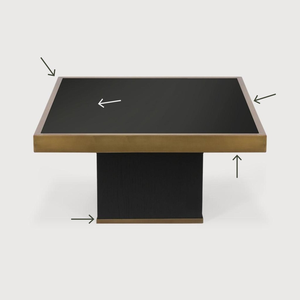 Trifecta coffee table