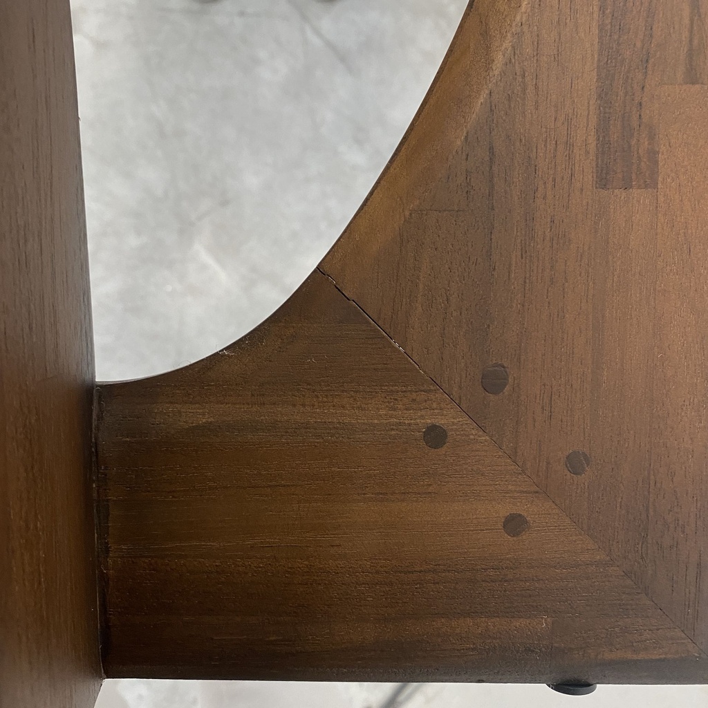 Geometric side table