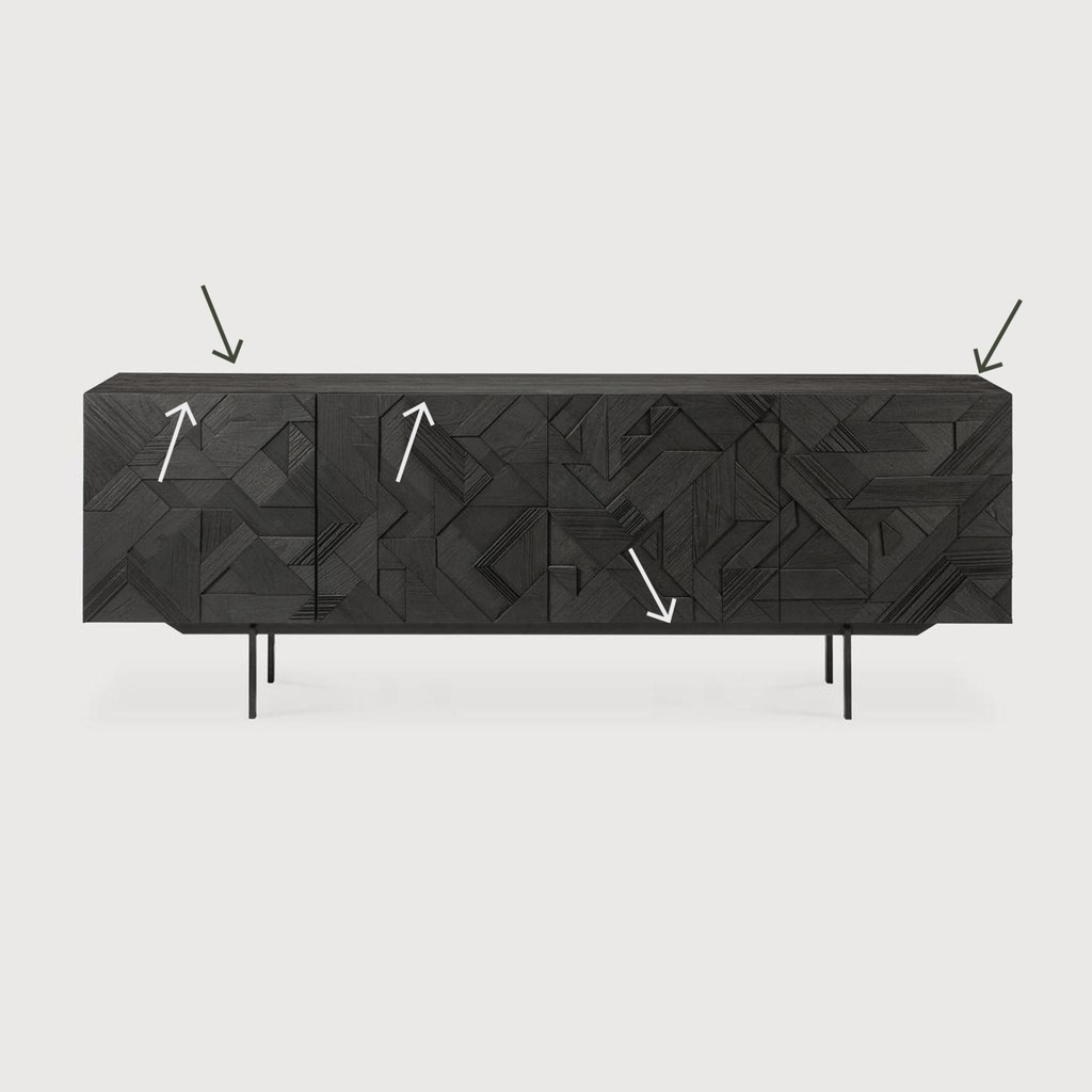 Graphic sideboard