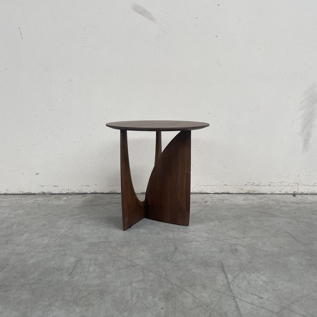 Geometric side table