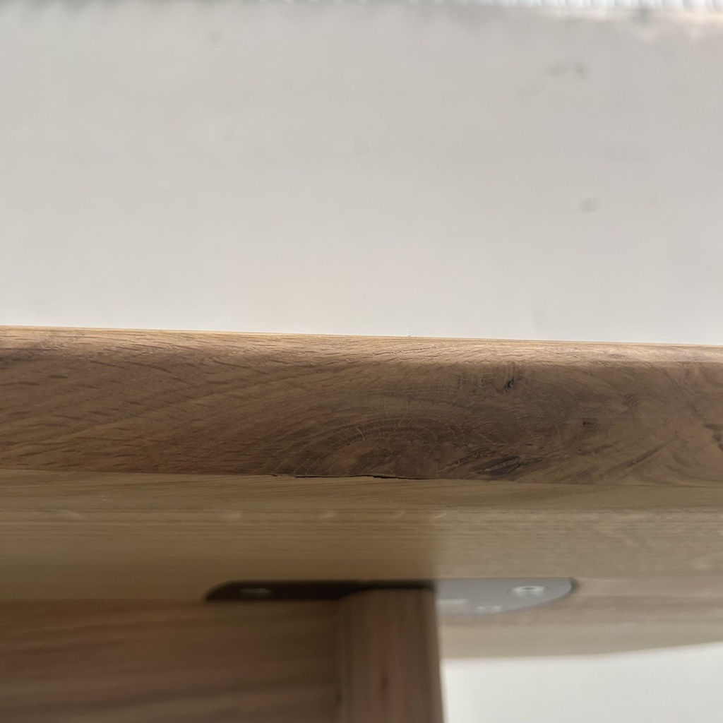Geometric dining table