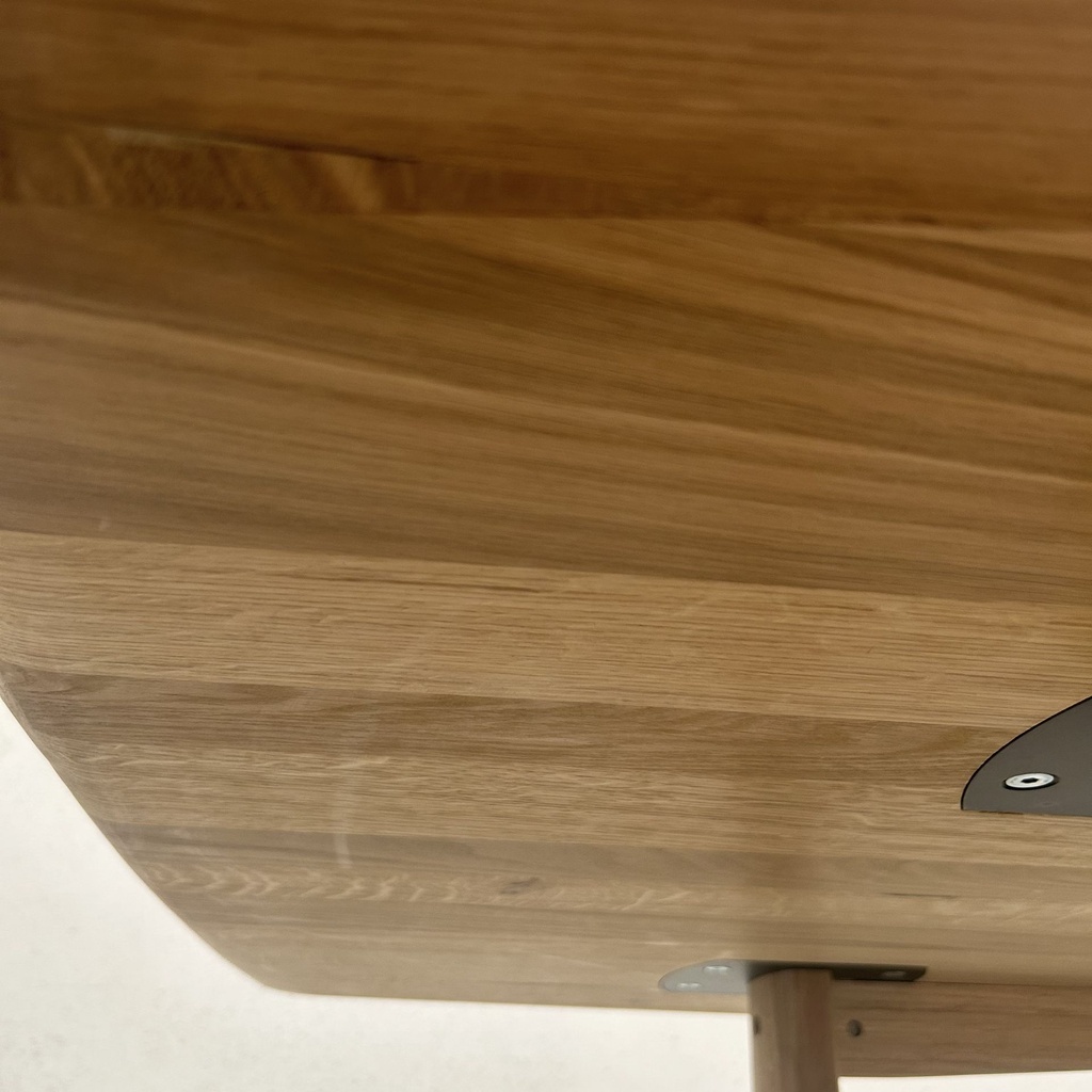 Geometric dining table