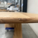 Geometric dining table