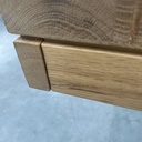 Double extendable dining table