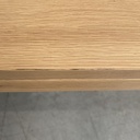 Double extendable dining table
