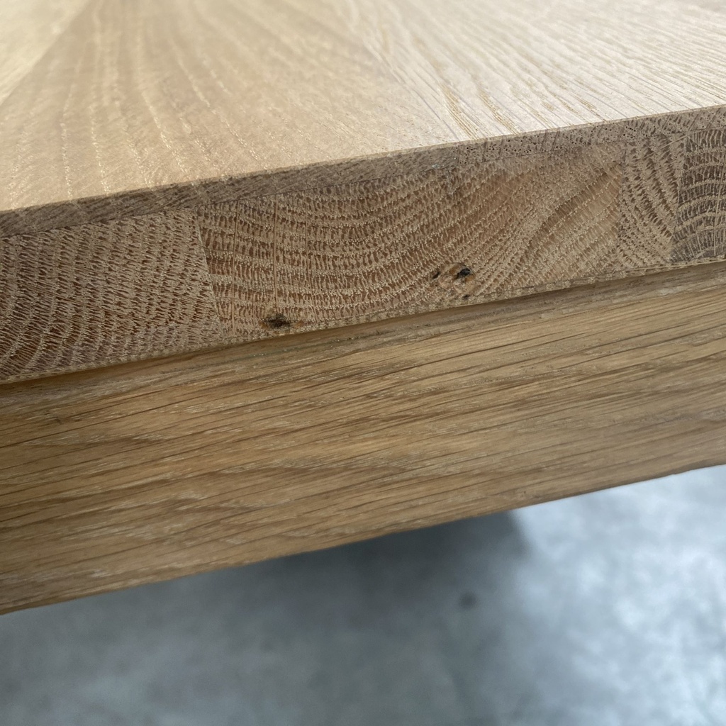 Double extendable dining table