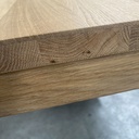 Double extendable dining table