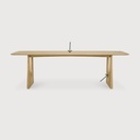 Geometric dining table