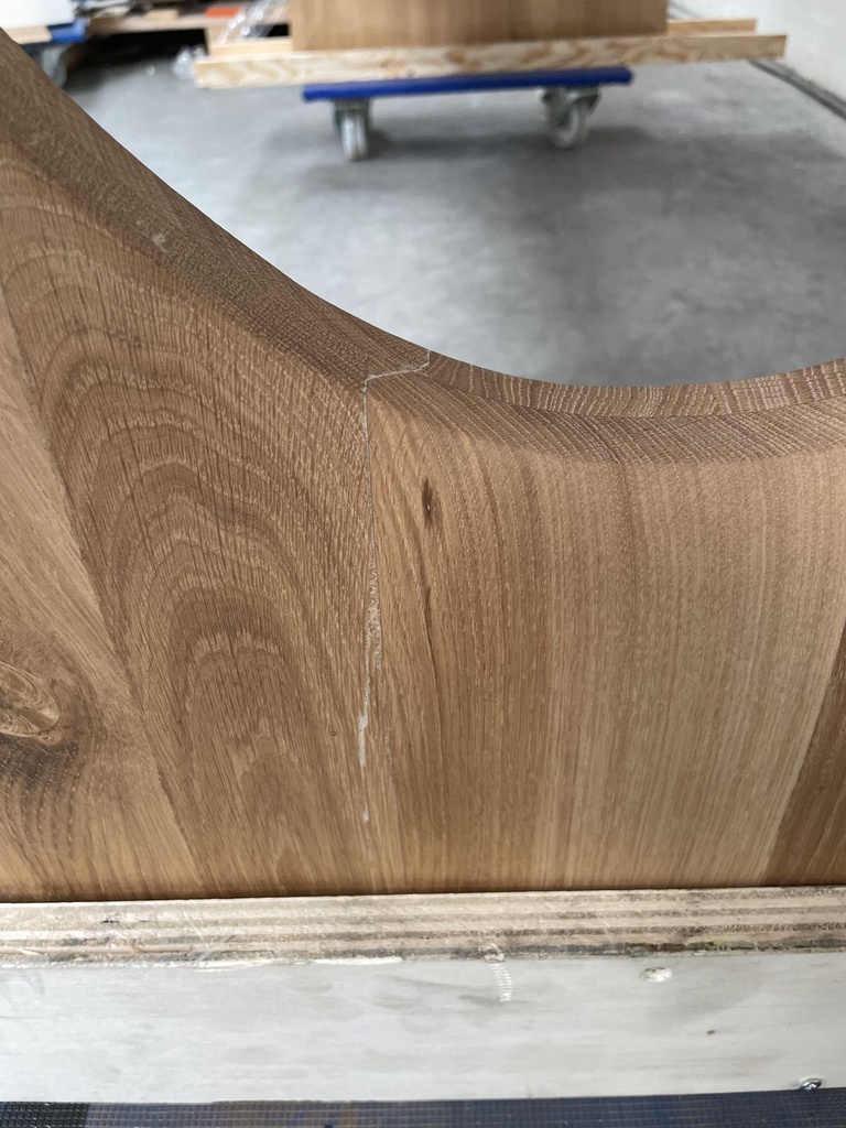 Geometric dining table
