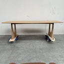 Geometric dining table