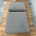 Jack outdoor lounge chair cushion set