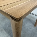 Teak bok outdoor dining table