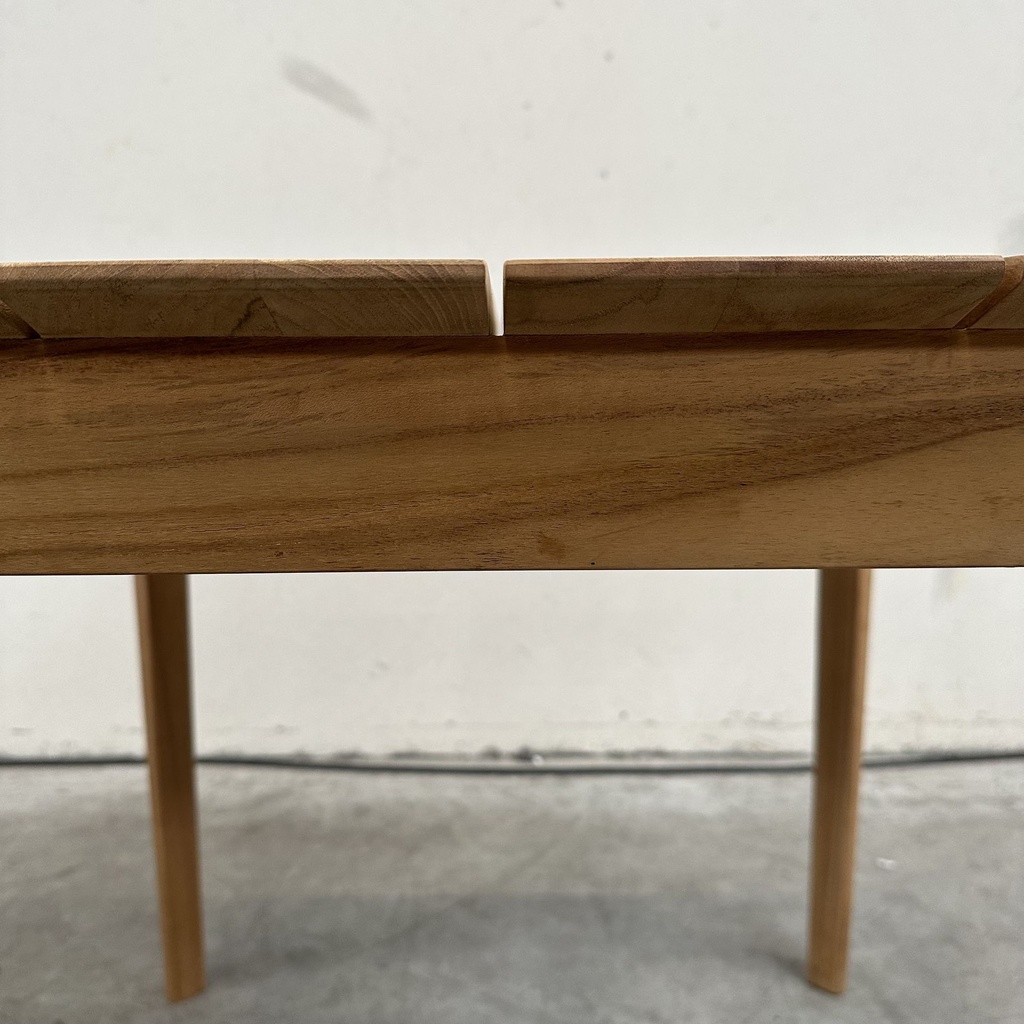 Teak bok outdoor dining table
