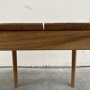 Teak bok outdoor dining table