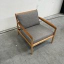 Teak Jack outdoor sofa - wooden frame