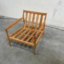 Teak Jack outdoor sofa - wooden frame