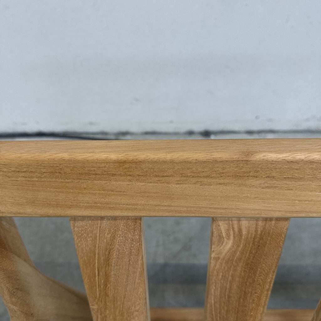 Teak Jack outdoor sofa - wooden frame