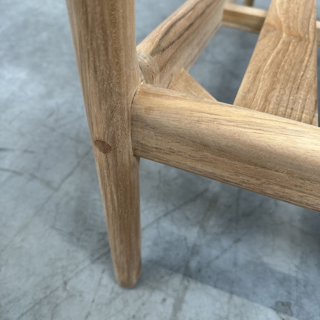 Teak Jack outdoor sofa - wooden frame