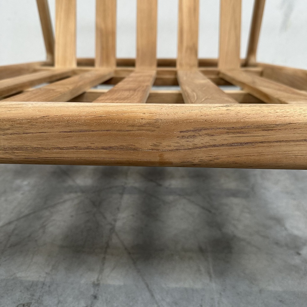 Teak Jack outdoor sofa - wooden frame