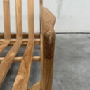 Teak Jack outdoor sofa - wooden frame
