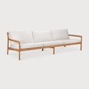 Teak Jack outdoor sofa - 3 seater - wooden frame