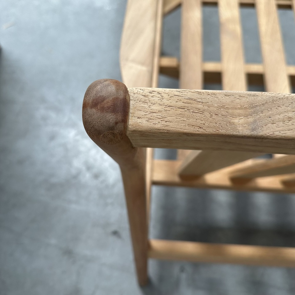Teak Jack outdoor sofa - 3 seater - wooden frame