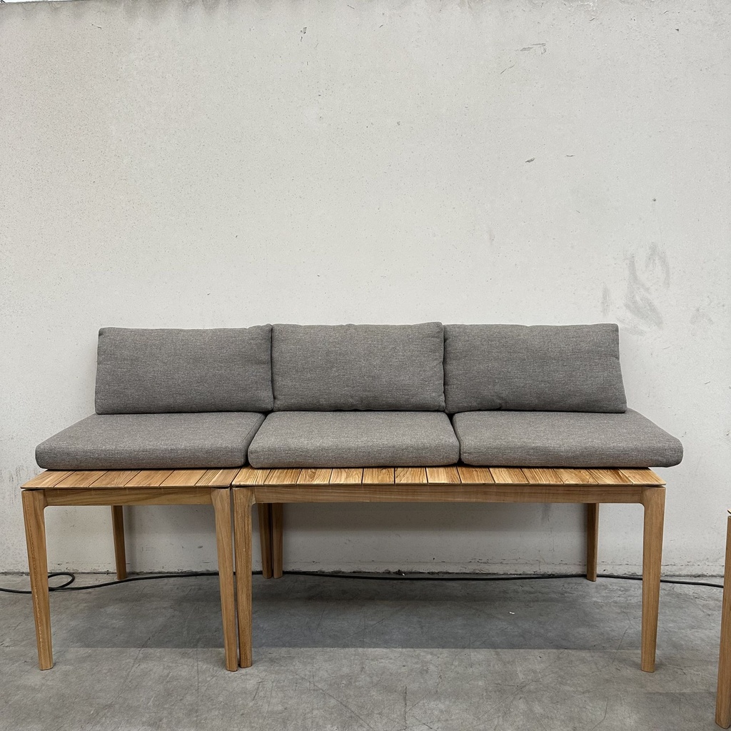 Jack outdoor sofa cushion set - 3 seater