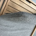 Jack outdoor adjustable lounger thin cushion