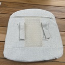 Bok outdoor dining chair cushion (Soft off white)