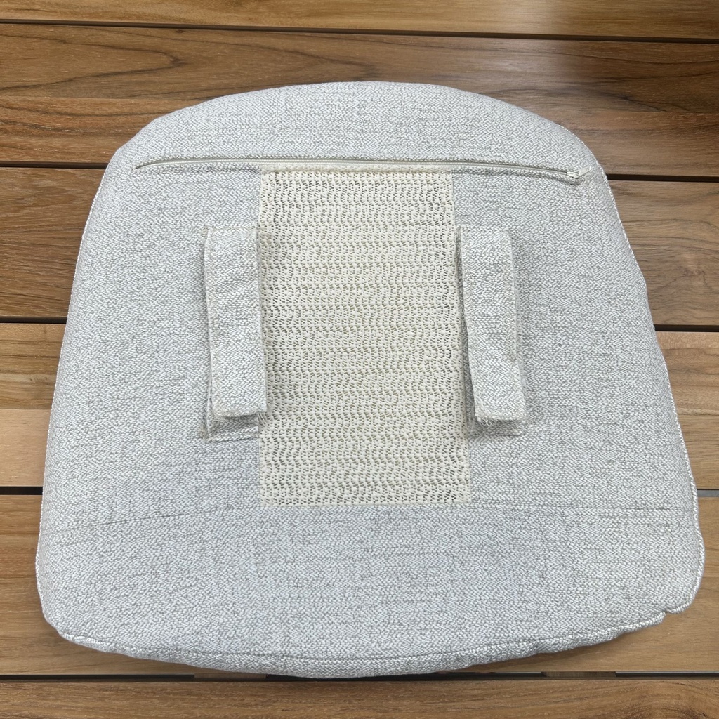 Bok outdoor dining chair cushion (Soft off white)
