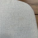 Bok outdoor dining chair cushion (Soft off white)